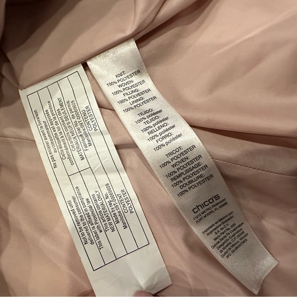 Zenergy By Chico's Women's M Sheer Vest Black Lace Light Pink Fairy Whimsigoth - Picture 4 of 10